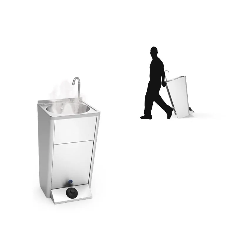 304 & 201 SS Material Mobile And Autonomous Stainless Steel Hand Wash Basin Portable Sink With Hot Water
304 & 201 SS Material Mobile And Autonomous Stainless Steel Hand Wash Basin Portable Sink With Hot Water