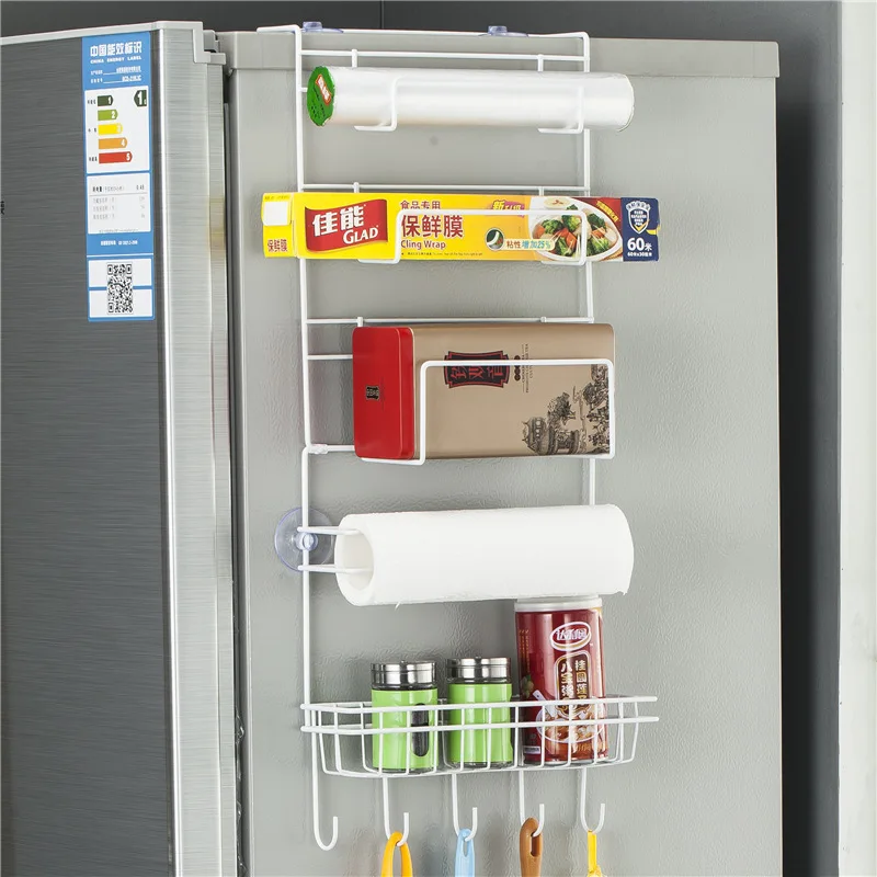 Multi-functional Refrigerator Rack Fridge Side Shelf Multi-Layer Sidewall Holder Kitchen Supplies Hanging kitchen Hook Folding
Multi-functional Refrigerator Rack Fridge Side Shelf Multi-Layer Sidewall Holder Kitchen Supplies Hanging kitchen Hook Folding