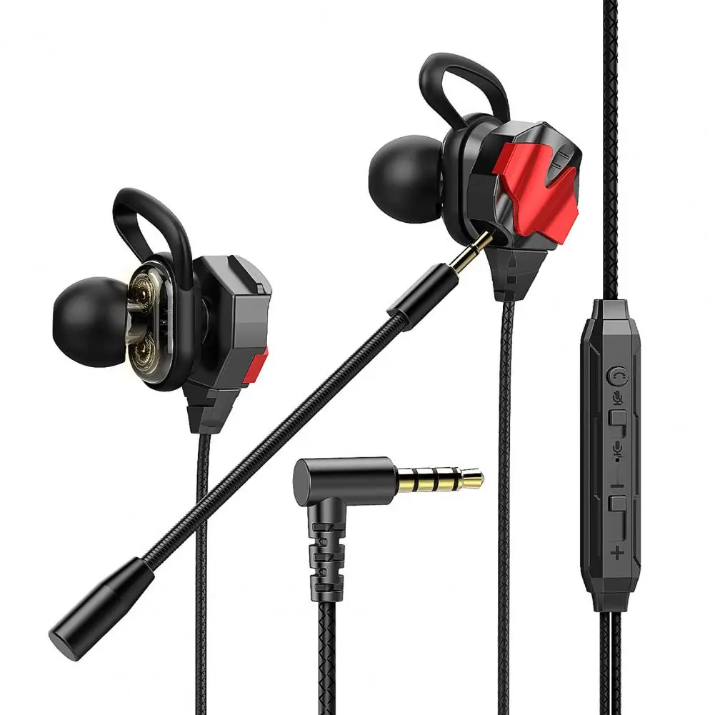 Wired Earphone High Fidelity Intelligent Noise Cancelling Universal 3.5mm In-ear Student Surround Gaming Earbud for Calling
Wired Earphone High Fidelity Intelligent Noise Cancelling Universal 3.5mm In-ear Student Surround Gaming Earbud for Calling