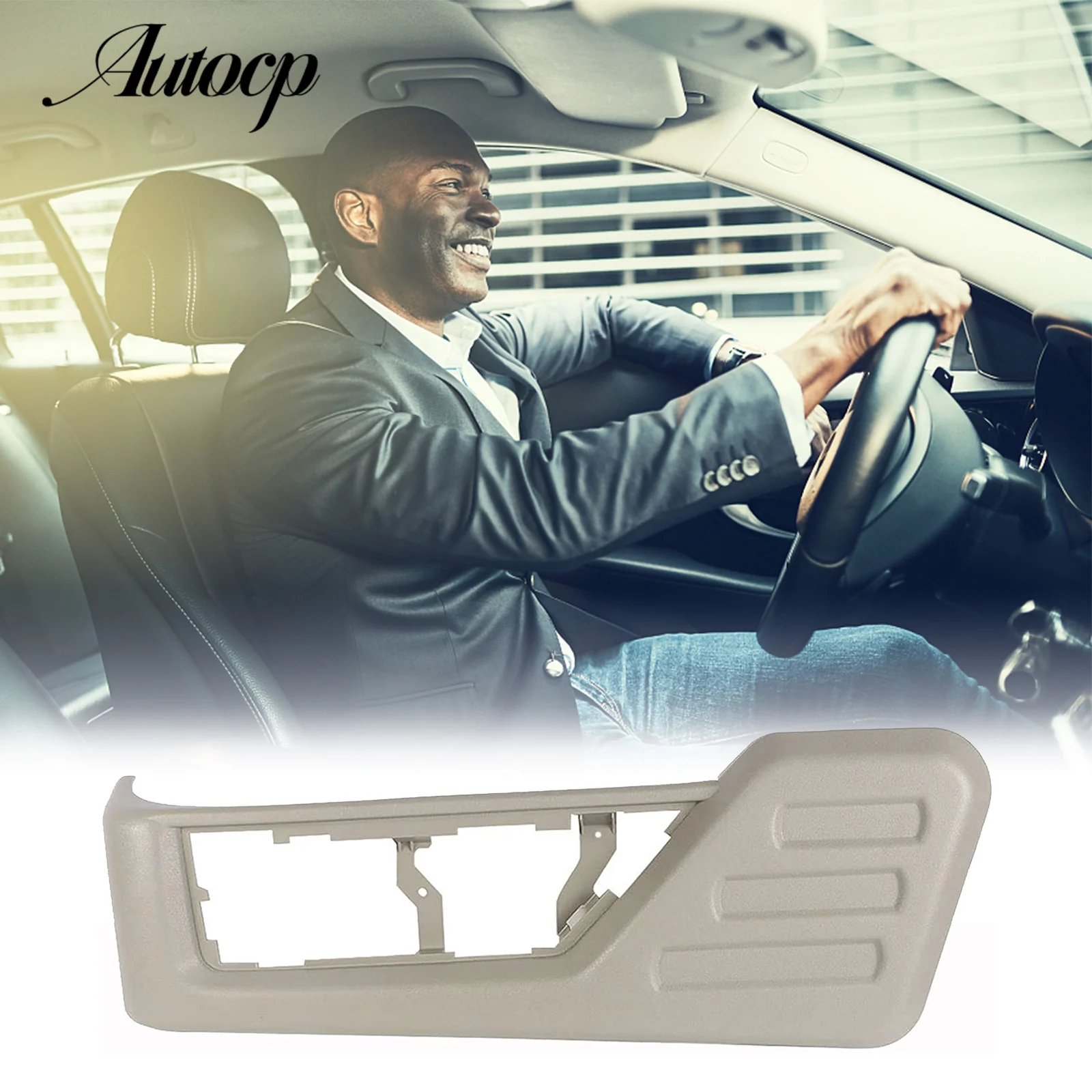 For 2008-2010 Ford F250 F350 Super Duty Medium Stone Gray Driver Seat Panel Trim 8C3Z2562187AB 
For 2008-2010 Ford F250 F350 Super Duty Medium Stone Gray Driver Seat Panel Trim 8C3Z2562187AB