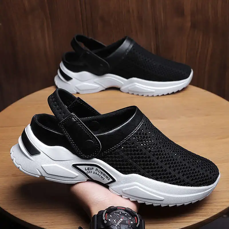 Net Quickdry Sandals Plateforme Man Beach Flip Flops Not Leather Casual Casual Leatherette Shoes Winter Footwear Clog Tennis
Net Quickdry Sandals Plateforme Man Beach Flip Flops Not Leather Casual Casual Leatherette Shoes Winter Footwear Clog Tennis