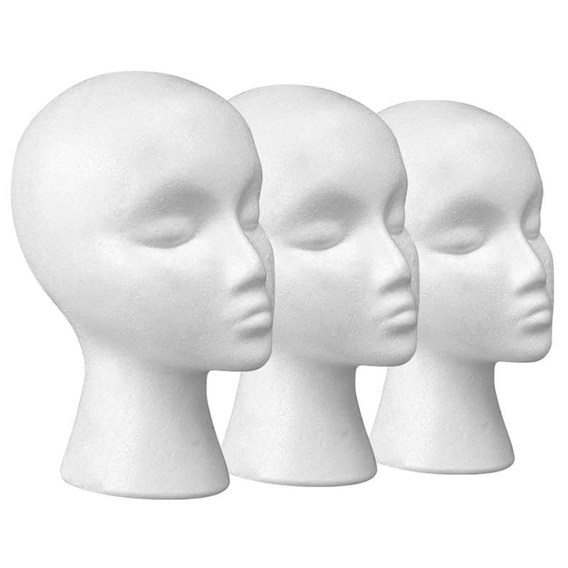 Top Deals Wig Head - Tall Female Foam Mannequin Wig Stand And Holder For Style, Model And Display Hair, Hats 
Top Deals Wig Head - Tall Female Foam Mannequin Wig Stand And Holder For Style, Model And Display Hair, Hats