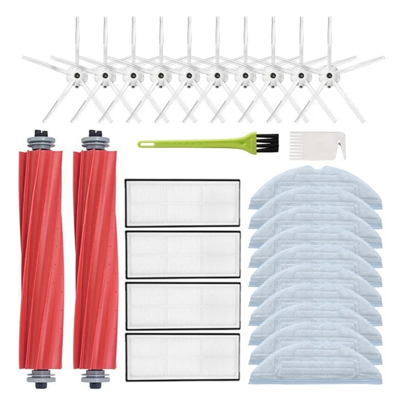 Accessories For Xiaomi Roborock S7 T7S T7S PLUS Main Brush Side Brush Hepa Filter Mop Cloth Vacuum Cleaner Spare Parts
Accessories For Xiaomi Roborock S7 T7S T7S PLUS Main Brush Side Brush Hepa Filter Mop Cloth Vacuum Cleaner Spare Parts