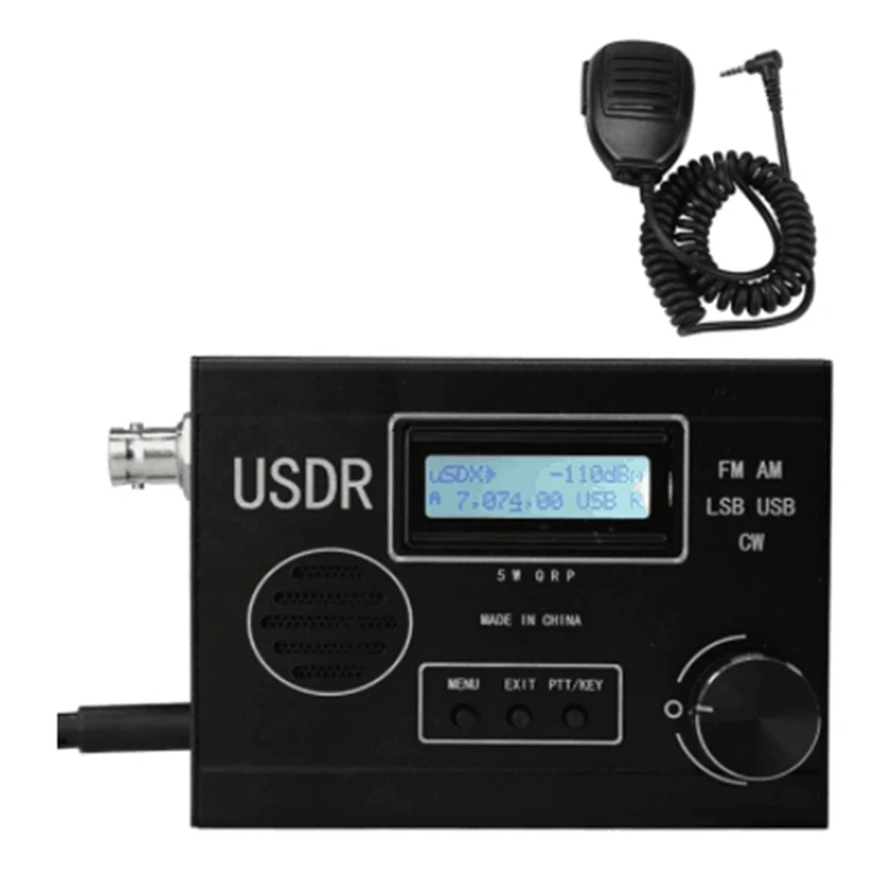 USDR USDX 5W 8 Band SDR All Mode USB, LSB, CW, AM, FM .SSB .HF QRP SDR Transceiver QCX-SSB
USDR USDX 5W 8 Band SDR All Mode USB, LSB, CW, AM, FM .SSB .HF QRP SDR Transceiver QCX-SSB