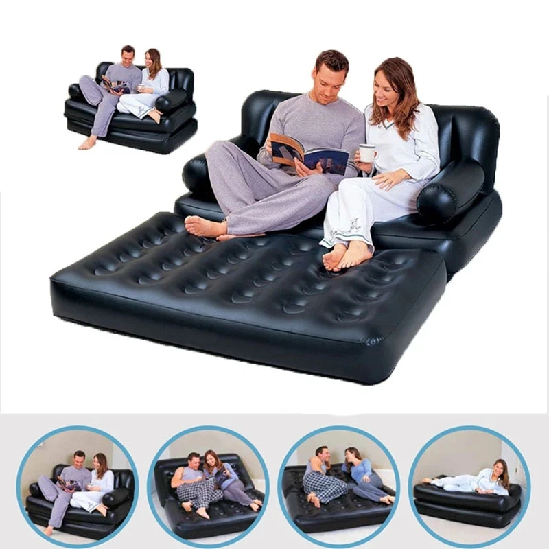 Multi-function Fold Sofa Bed Living Room Furniture Inflatable Travel Camping Chaise Lounge Waterproof Lazy Chair Home Armchair
Multi-function Fold Sofa Bed Living Room Furniture Inflatable Travel Camping Chaise Lounge Waterproof Lazy Chair Home Armchair