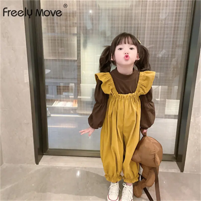 Freely Move Baby's Clothing Set Girls Pants Baby Pants + Tops T-shirt Kids Overalls Little Girls Trousers Baby Girl Outfit Set
Freely Move Baby's Clothing Set Girls Pants Baby Pants + Tops T-shirt Kids Overalls Little Girls Trousers Baby Girl Outfit Set