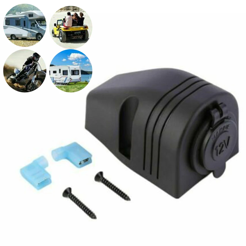 Power Plug Power Socket Indoor Garden Outdoor 1 Pc Black Replacements Waterproof Cigar Lighter Socket Dustproof
Power Plug Power Socket Indoor Garden Outdoor 1 Pc Black Replacements Waterproof Cigar Lighter Socket Dustproof