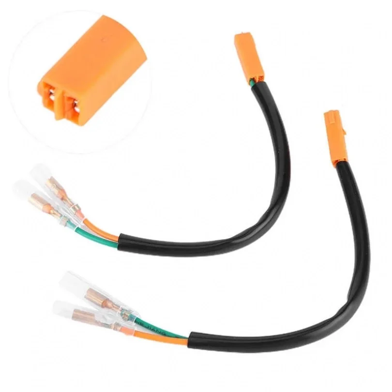 2pcs Motorcycle Turn Signal Wiring Adapter Male Plug Motorbike Switches Fit for Kawasaki- Z125 / Z250 / Z300 / Z650 / Z900
2pcs Motorcycle Turn Signal Wiring Adapter Male Plug Motorbike Switches Fit for Kawasaki- Z125 / Z250 / Z300 / Z650 / Z900