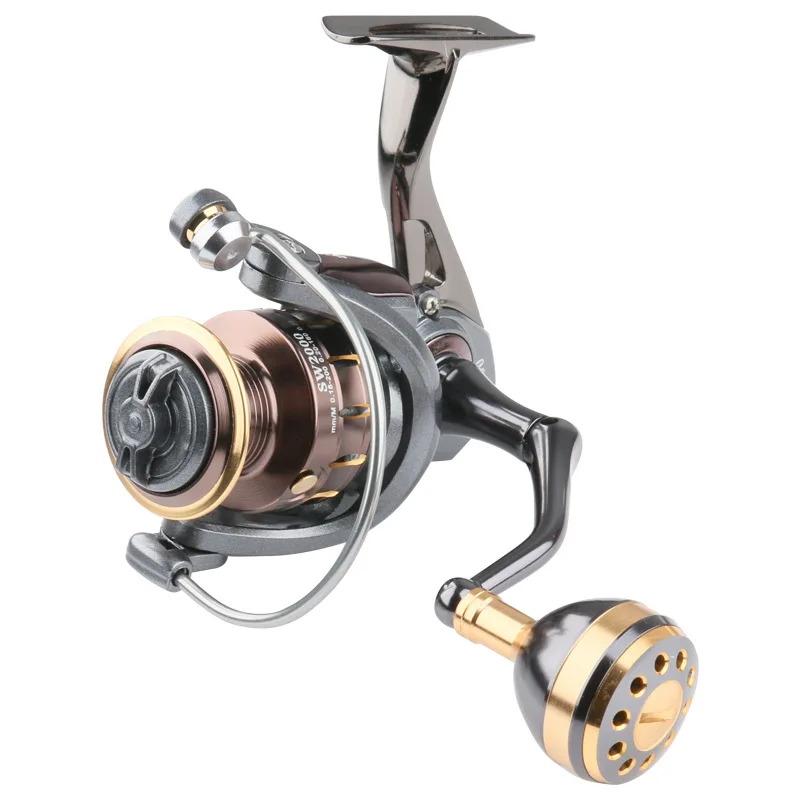 Fishing Reel Spinning Metal Carved Line Cup Long Cast Fishing Wheel 2000-7000 Series 5BB 5.2:1 Sea Fishing Rod Line Reel
Fishing Reel Spinning Metal Carved Line Cup Long Cast Fishing Wheel 2000-7000 Series 5BB 5.2:1 Sea Fishing Rod Line Reel