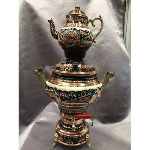 Copper samovar electric-real copper urn-handmade real copper urn copper cup gift
Copper samovar electric-real copper urn-handmade real copper urn copper cup gift
