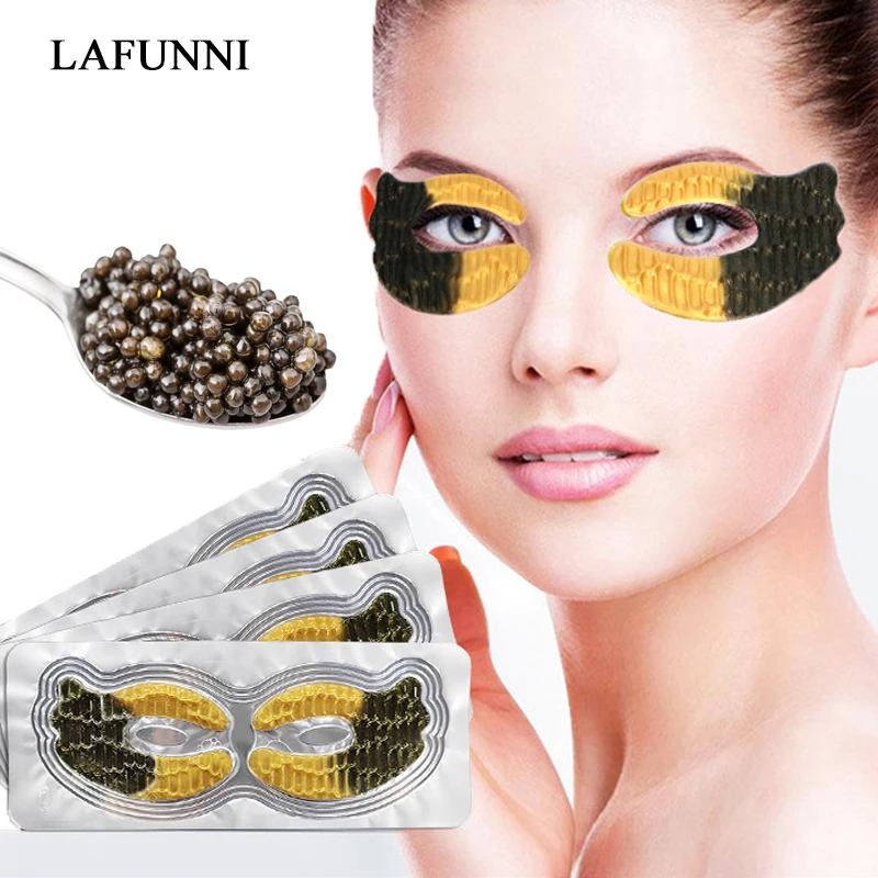 LAFUNNI 5Pairs Caviar Collagen Eye Mask Eye Patches Remove Dark Circles Moisturizing Eye Care Anti-Aging Wrinkle Anti-Puffiness
LAFUNNI 5Pairs Caviar Collagen Eye Mask Eye Patches Remove Dark Circles Moisturizing Eye Care Anti-Aging Wrinkle Anti-Puffiness