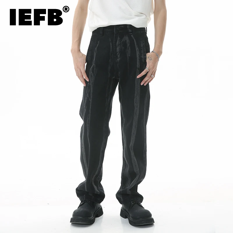 IEFB Men's Tie Dye Gradient Jeans Mid-high Waist Straight Loose Denim Pant Korean Style Streetwear Summer New Male Casual 9A8998
IEFB Men's Tie Dye Gradient Jeans Mid-high Waist Straight Loose Denim Pant Korean Style Streetwear Summer New Male Casual 9A8998
