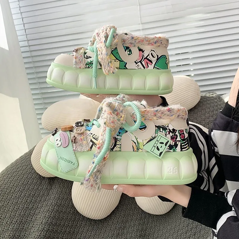Kawaii Women Sport Shoes Comfoetable Fashion Winter Casual Designer Platform Women Athletic Sneakers Breathable Skateboard Shoes
Kawaii Women Sport Shoes Comfoetable Fashion Winter Casual Designer Platform Women Athletic Sneakers Breathable Skateboard Shoes