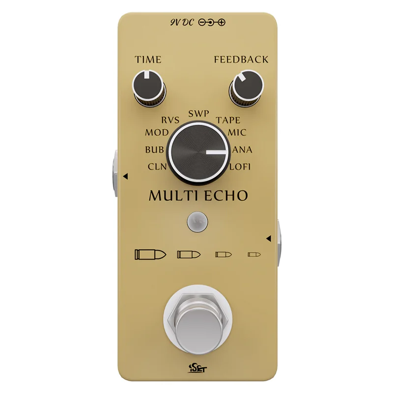 Педаль для акустической гитары ISET MULTI ECHO для электрогитары, бас, истинное отключение
Педаль для акустической гитары ISET MULTI ECHO для электрогитары, бас, истинное отключение