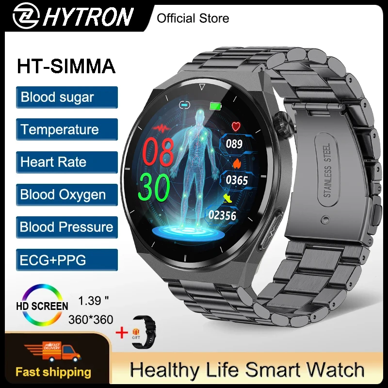 2023 Health Blood Sugar Monitor Smart Watch Blood Glucose ECG+PPG SmartWatch Men Blood Pressure IP68 Waterproof Sports Watches
2023 Health Blood Sugar Monitor Smart Watch Blood Glucose ECG+PPG SmartWatch Men Blood Pressure IP68 Waterproof Sports Watches