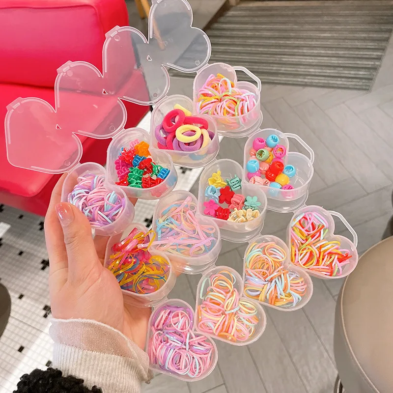 Набор эластичных резинок для девочек Love Heart Box, милая плетеная лента для волос, макарон, милые аксессуары, инструменты
Набор эластичных резинок для девочек Love Heart Box, милая плетеная лента для волос, макарон, милые аксессуары, инструменты