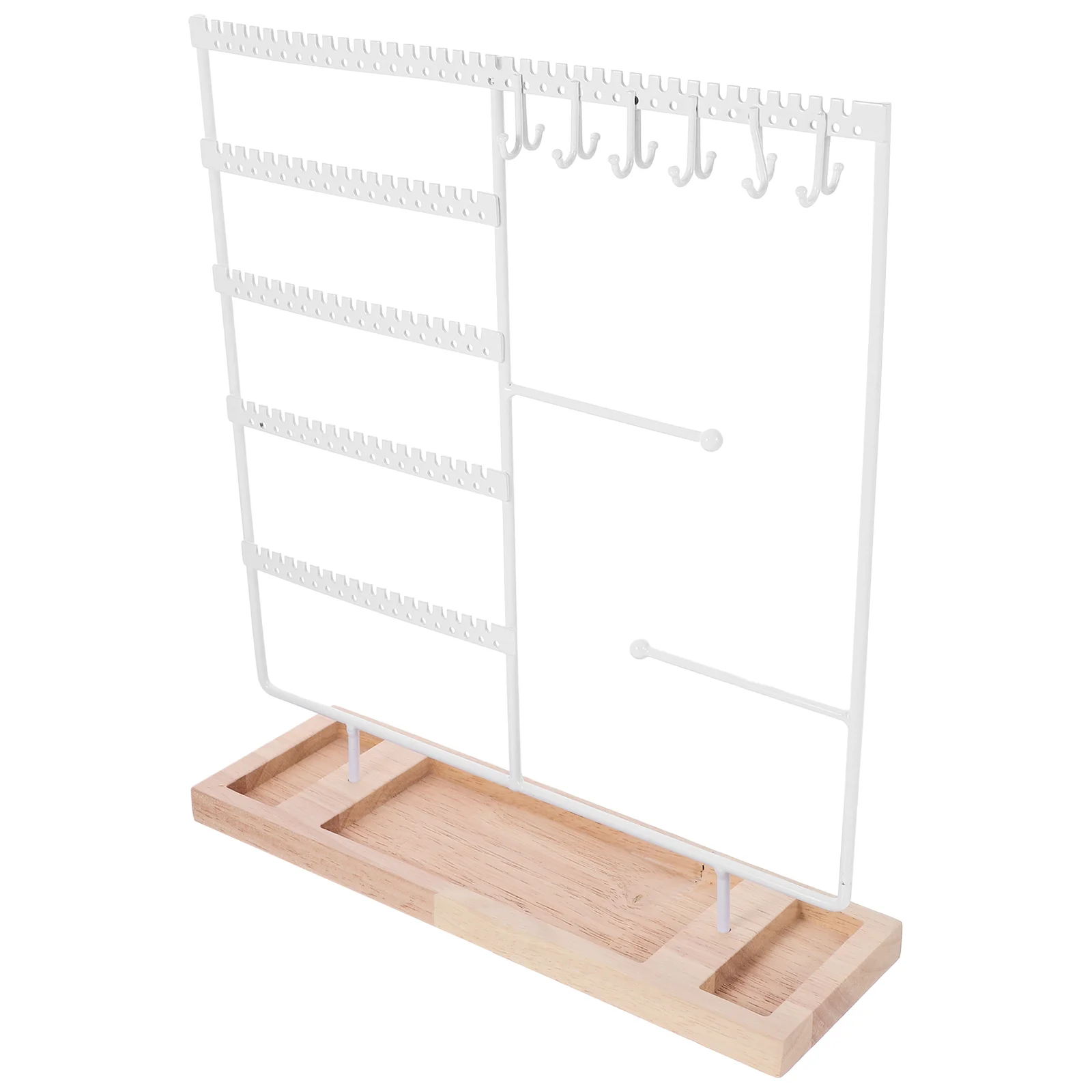 Yezzy White Earring Display Stand Holder Organizer Storage Rack Out Jewelry Iron Stands Necklace 
Yezzy White Earring Display Stand Holder Organizer Storage Rack Out Jewelry Iron Stands Necklace