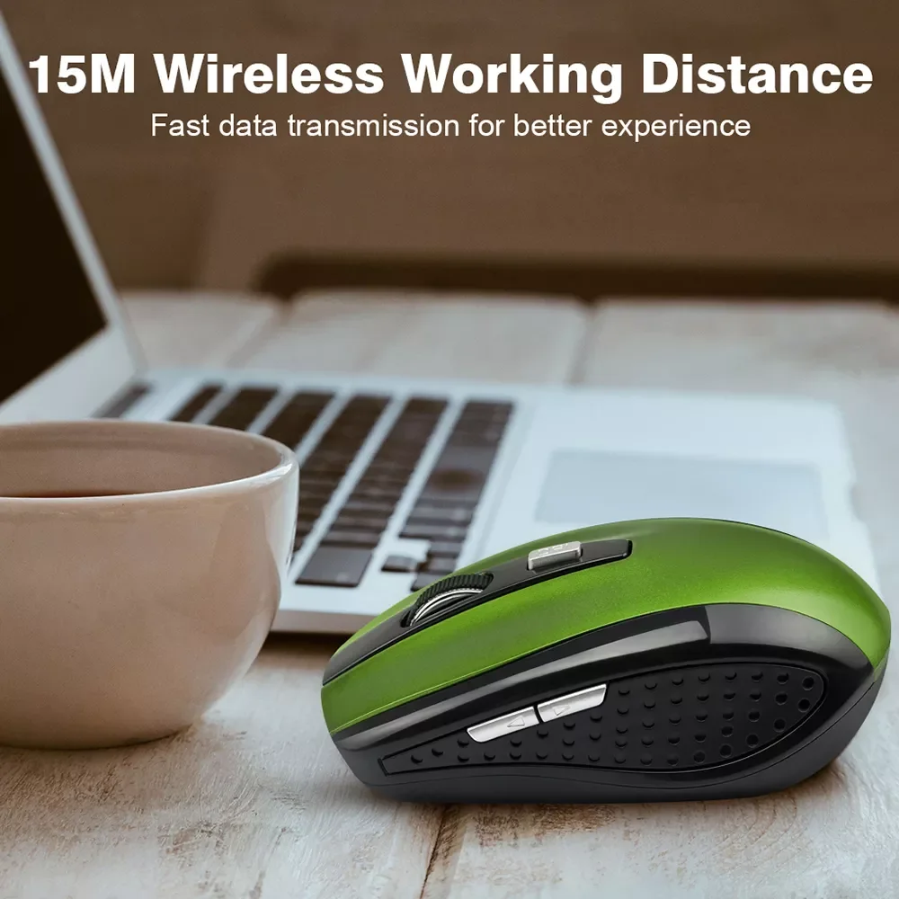 2022 Trend 2.4GHz Wireless Mouse Adjustable DPI Gaming 6 Buttons Optical Mice With USB Receiver For Computer PC Accessories
2022 Trend 2.4GHz Wireless Mouse Adjustable DPI Gaming 6 Buttons Optical Mice With USB Receiver For Computer PC Accessories
