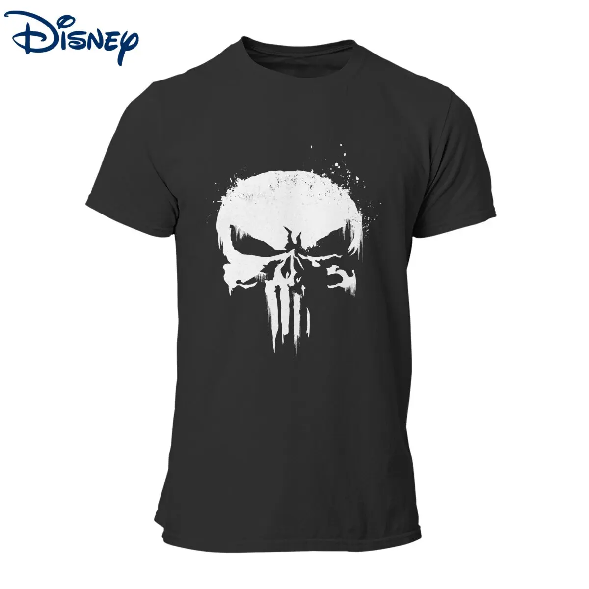 The Punisher Painted Skull Logo Men Disney T Shirts Funny Tees Short Sleeve Round Collar T-Shirts Cotton Original Clothing
The Punisher Painted Skull Logo Men Disney T Shirts Funny Tees Short Sleeve Round Collar T-Shirts Cotton Original Clothing