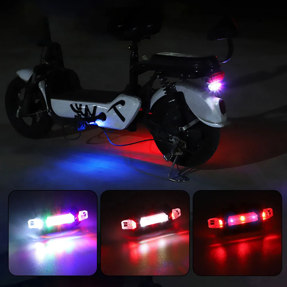 USB Rechargeable Bicycle Motorcycle LED Hazard Lights Waterproof Front & Rear Color, White Red, White Blue Strobe Lights
USB Rechargeable Bicycle Motorcycle LED Hazard Lights Waterproof Front & Rear Color, White Red, White Blue Strobe Lights