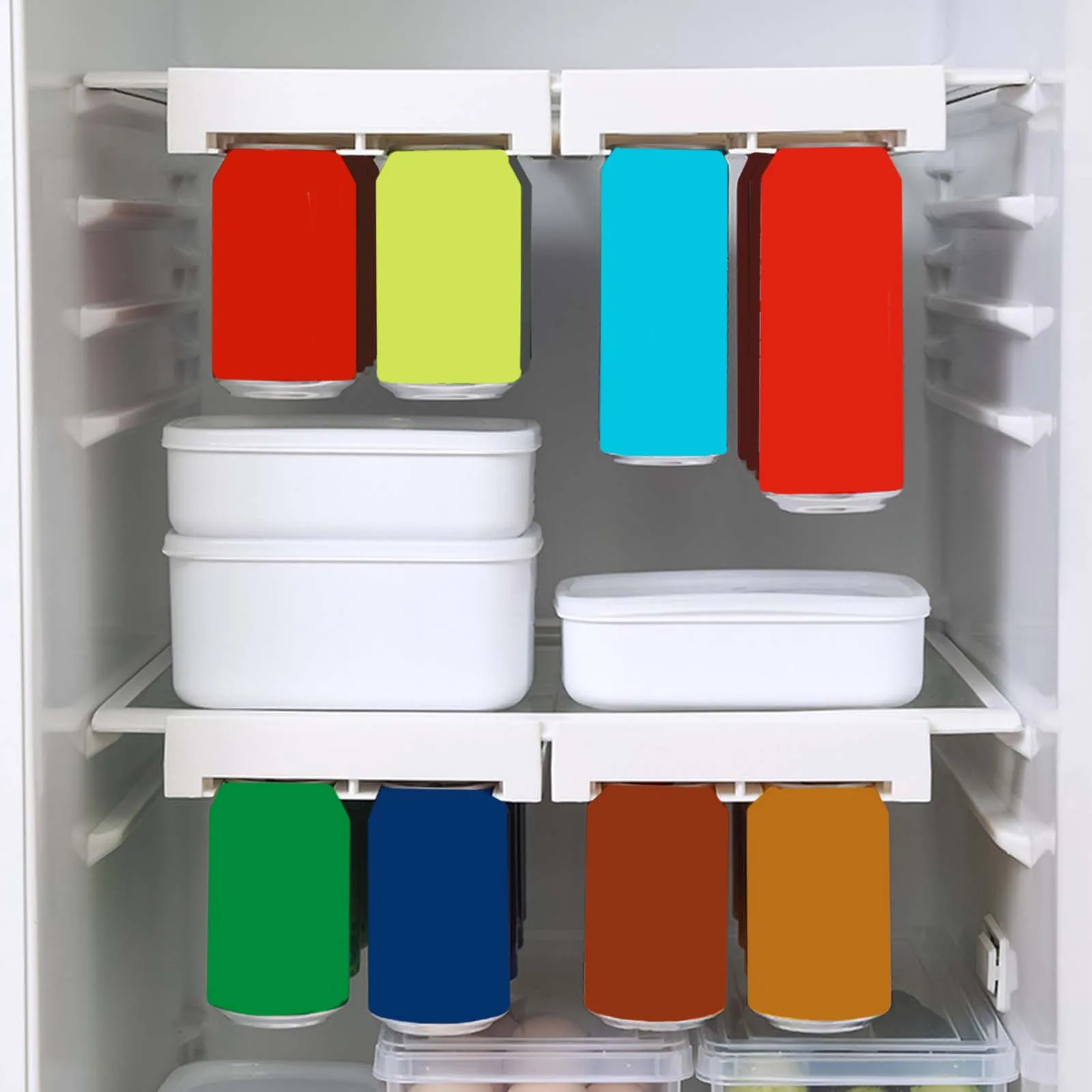 HIPS Stacking Can Dispenser Can Organizer For Fridge Home Storage Kitchen Accessories Kitchen Storage Rack For Freezer
HIPS Stacking Can Dispenser Can Organizer For Fridge Home Storage Kitchen Accessories Kitchen Storage Rack For Freezer