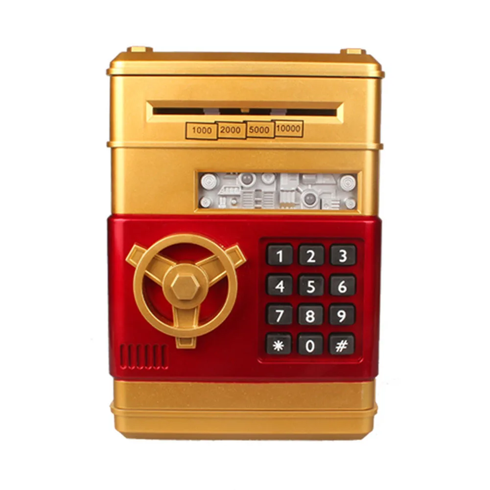 Secure Electronic Piggy Bank Automatic Mini Safe for Coins and Cash Key Lock for Easy Withdrawal Teach Kids Money Saving
Secure Electronic Piggy Bank Automatic Mini Safe for Coins and Cash Key Lock for Easy Withdrawal Teach Kids Money Saving