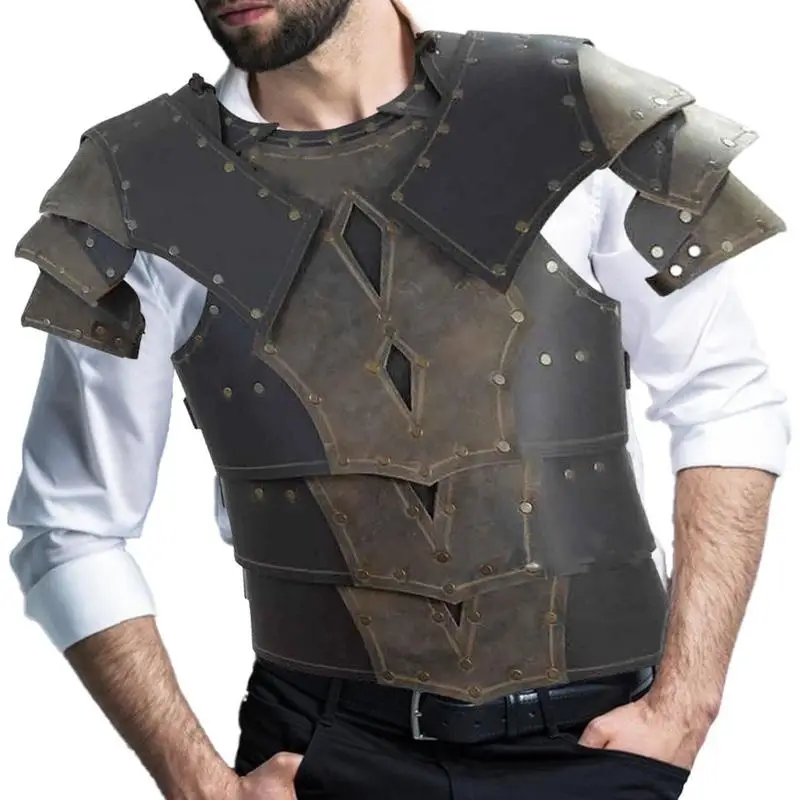 Viking Leather Armor Warrior Chest Armor Steampunk Viking Warrior Chest Armor Retro Knight Body Shoulder Armor Medieval Armor
Viking Leather Armor Warrior Chest Armor Steampunk Viking Warrior Chest Armor Retro Knight Body Shoulder Armor Medieval Armor