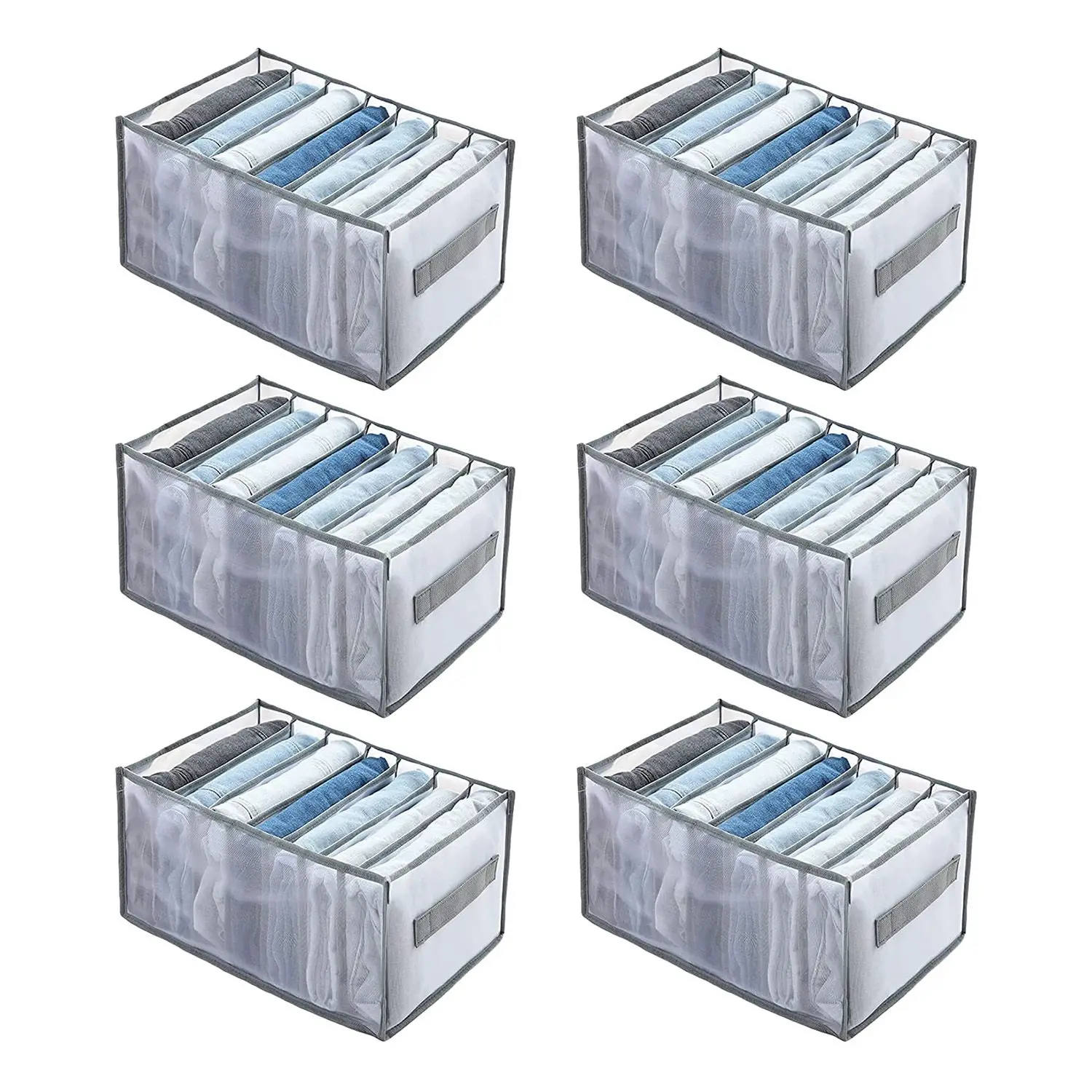 Wardrobe Organiser System for Jeans, Trousers, Shirts, Storage Boxes, Drawer Box in Wardrobe, Drawers,Clothes 6Pcs
Wardrobe Organiser System for Jeans, Trousers, Shirts, Storage Boxes, Drawer Box in Wardrobe, Drawers,Clothes 6Pcs