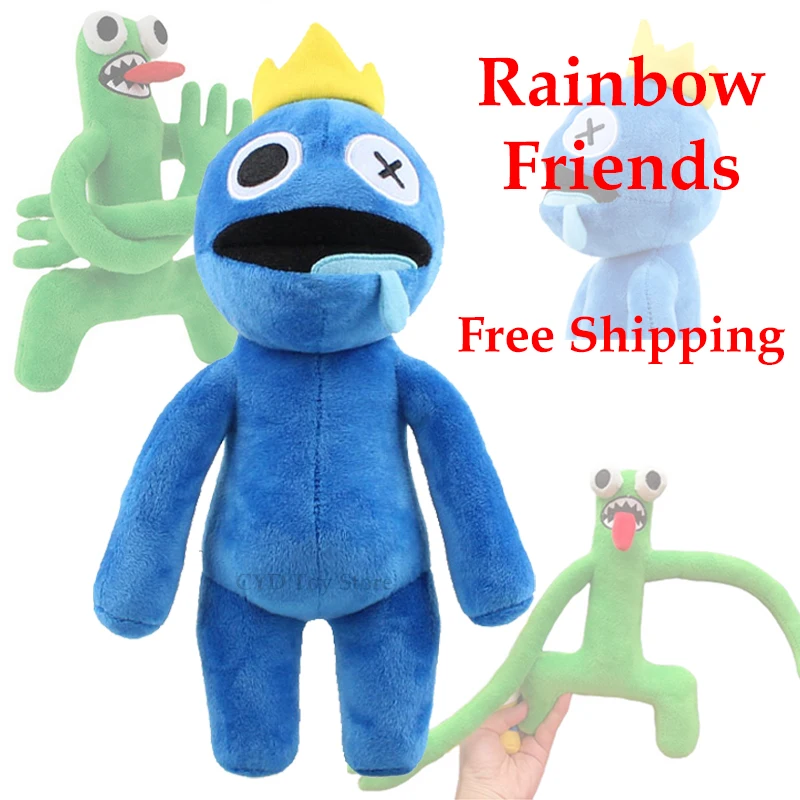 30cm Ro-blox Rainbow Friends Plush Toy Cartoon Game Character Doll Kawaii Blue Monster Soft Stuffed Animal Toys for Kids Fans
30cm Ro-blox Rainbow Friends Plush Toy Cartoon Game Character Doll Kawaii Blue Monster Soft Stuffed Animal Toys for Kids Fans