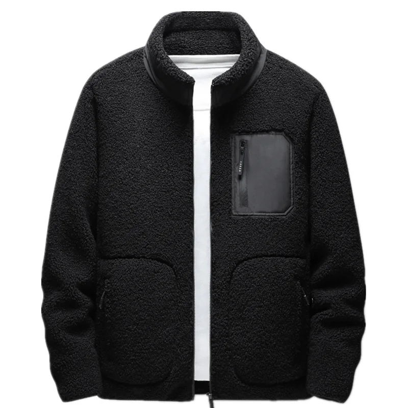 Men Polar Fleece Jacket Autumn and Winter New Fleece Thickened Loose Windbreaker Jacket Outdoor Fleece Men Warm Casual Jacket
Men Polar Fleece Jacket Autumn and Winter New Fleece Thickened Loose Windbreaker Jacket Outdoor Fleece Men Warm Casual Jacket