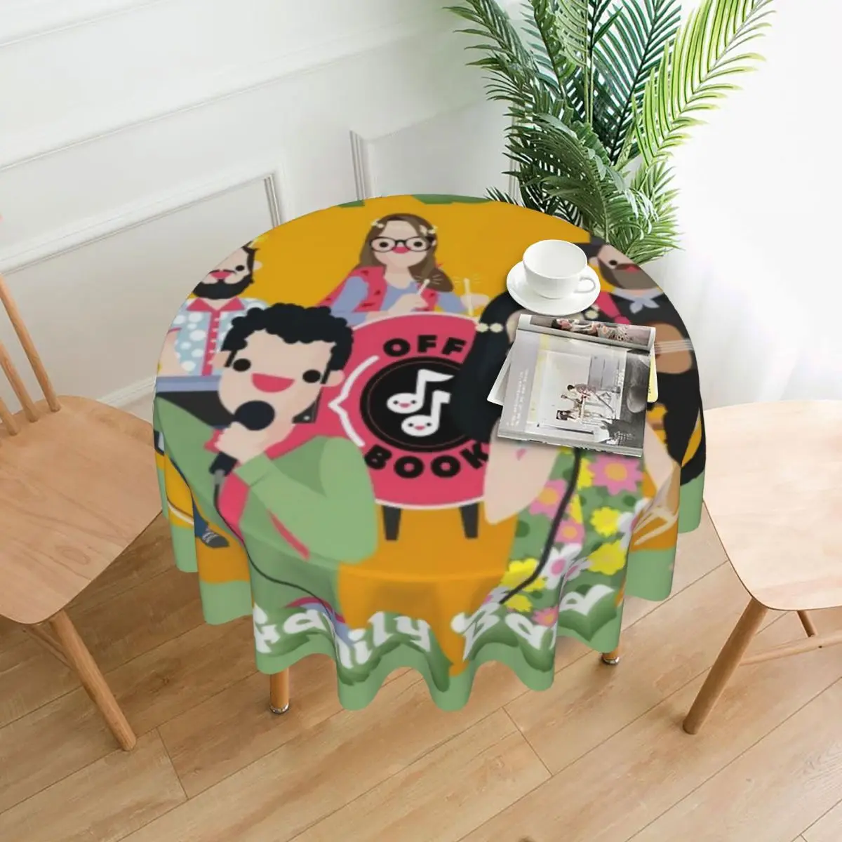 Водонепроницаемая Декоративная скатерть, 60 дюймов, 152 см 
Водонепроницаемая Декоративная скатерть, 60 дюймов, 152 см