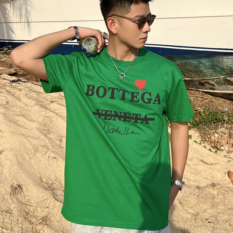 BV Short sleeve T-shirt men's summer casual fashion slim men's and women's printed letter fashion couple harajuku loose top
BV Short sleeve T-shirt men's summer casual fashion slim men's and women's printed letter fashion couple harajuku loose top