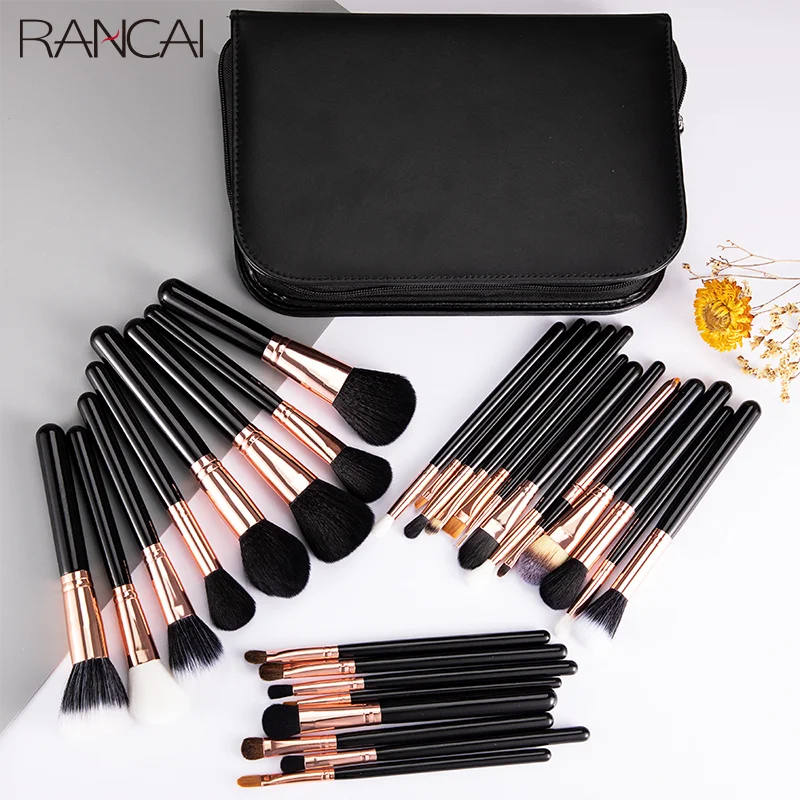 RANCAI 29pcs Big Loose Powder Foundation Eyeshadow Eyeliner Eyebrows Eyelashes Contour Highlight Professional Makeup Brushes Set
RANCAI 29pcs Big Loose Powder Foundation Eyeshadow Eyeliner Eyebrows Eyelashes Contour Highlight Professional Makeup Brushes Set