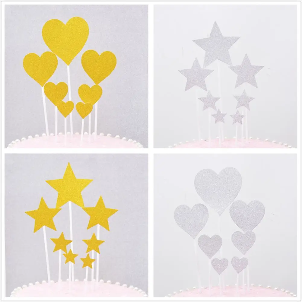 Birthday Cake Decoration Topper Five-pointed Star Love Star Dessert Cake Decoration Ornaments Dessert Cake Insert
Birthday Cake Decoration Topper Five-pointed Star Love Star Dessert Cake Decoration Ornaments Dessert Cake Insert