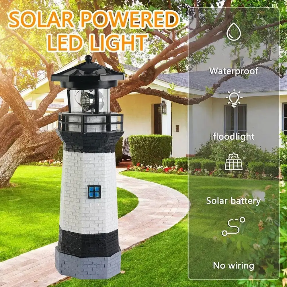 New Solar Lighthouse Led Light Garden Leuchtturm Beacon Eco-friendly Resin Lamp 360° Home Decor Polysilicon Panel Solar Rot E6r6
New Solar Lighthouse Led Light Garden Leuchtturm Beacon Eco-friendly Resin Lamp 360° Home Decor Polysilicon Panel Solar Rot E6r6