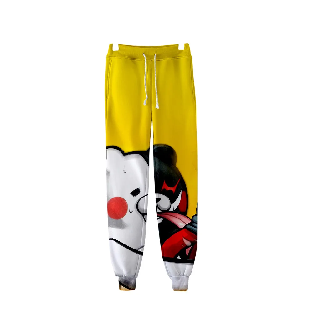 Аниме Monokuma спортивные тренировочные брюки прямые брюки черный белый медведь 3D принт тренировочные брюки для бега мужчин/женщин брюки
Аниме Monokuma спортивные тренировочные брюки прямые брюки черный белый медведь 3D принт тренировочные брюки для бега мужчин/женщин брюки