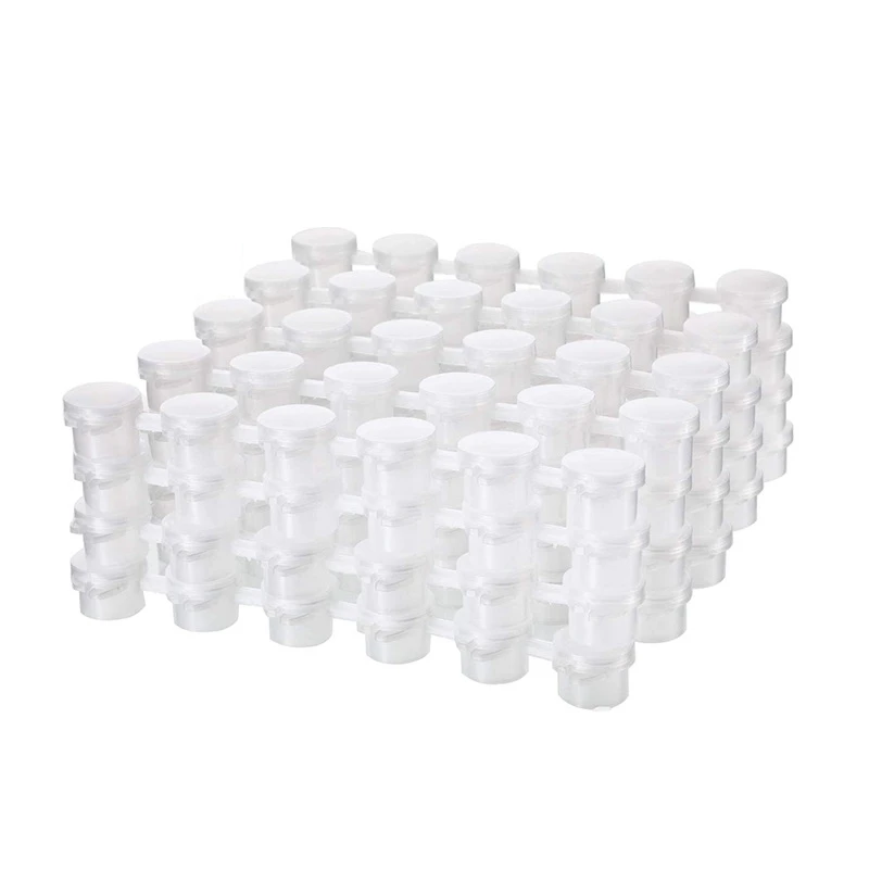 24 Strips Empty Paint Strips Paint Cup Pots Clear Storage Containers Painting Arts Crafts Supplies 144 Pots in Total
24 Strips Empty Paint Strips Paint Cup Pots Clear Storage Containers Painting Arts Crafts Supplies 144 Pots in Total