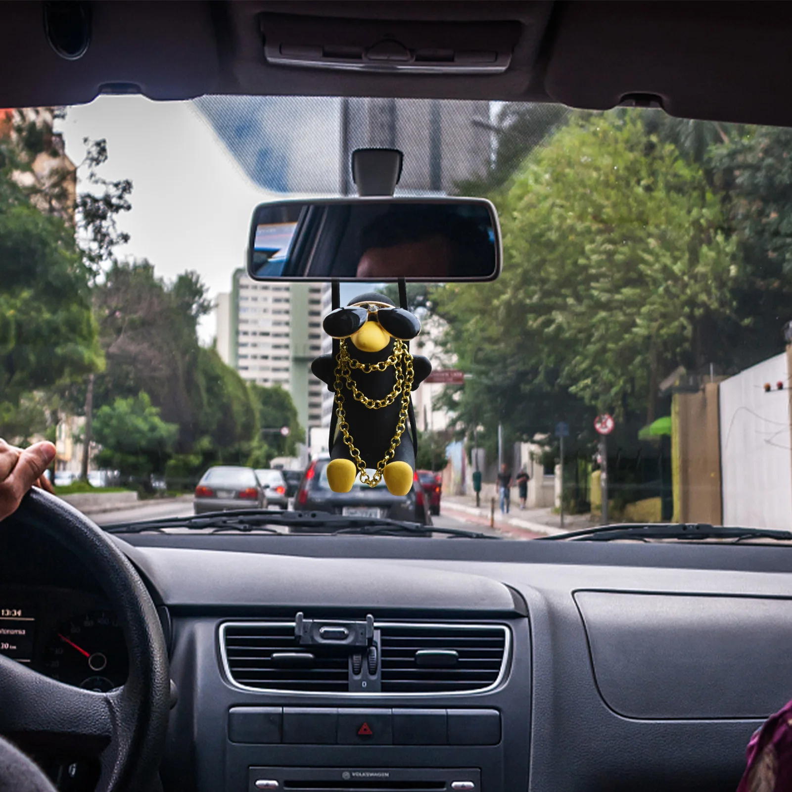 Swing Duck Swinging Duck Car Pendant Cool Sunglasses Duck Car Ornaments For Rear View Mirror Black Swing Duck Charms Cute Duck
Swing Duck Swinging Duck Car Pendant Cool Sunglasses Duck Car Ornaments For Rear View Mirror Black Swing Duck Charms Cute Duck