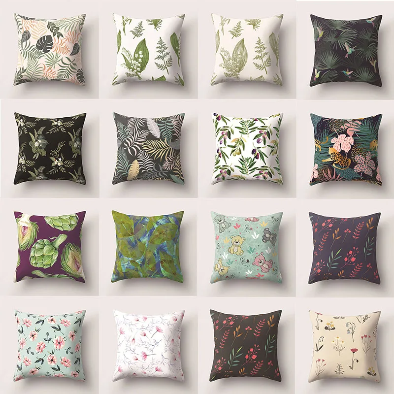 Tropical Flower Print Pillow Case Polyester Single-side Decorative Pillowcases Throw Pillow Home Decor Cushion Cover 45x45cm
Tropical Flower Print Pillow Case Polyester Single-side Decorative Pillowcases Throw Pillow Home Decor Cushion Cover 45x45cm