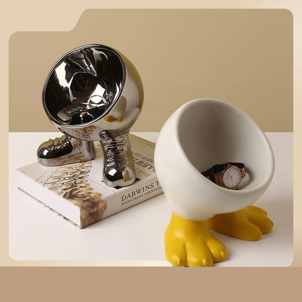 Decorative Storage Ornament Light Luxury Duck Feet Ceramic Storage Box Coffee Table Shoe Cabinet Decorative Ornament
Decorative Storage Ornament Light Luxury Duck Feet Ceramic Storage Box Coffee Table Shoe Cabinet Decorative Ornament