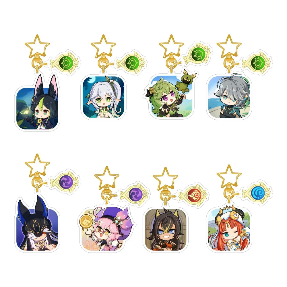 Hot Game Genshin Impact Keychain Pendant Jewelry Acrylic Car Keyring Mondstadt Amber Kaeya Figure Key Chain Ring Accessory Gift
Hot Game Genshin Impact Keychain Pendant Jewelry Acrylic Car Keyring Mondstadt Amber Kaeya Figure Key Chain Ring Accessory Gift