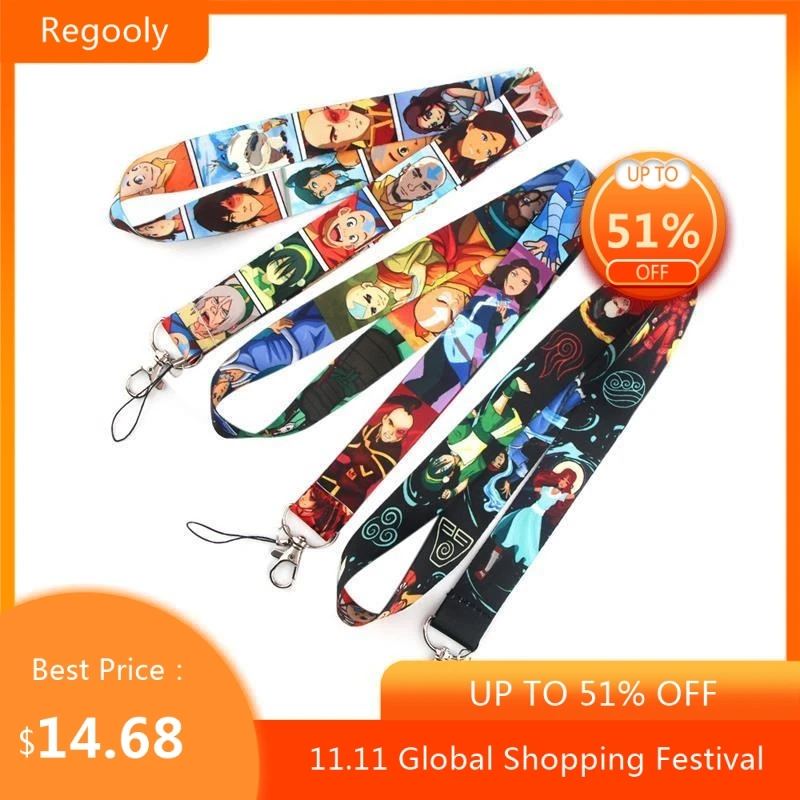 30pcs Avatar The Last Airbender Lanyard Badge ID Mobile Phone Rope Key Lanyard Neck Straps Accessories webbings ribbons
30pcs Avatar The Last Airbender Lanyard Badge ID Mobile Phone Rope Key Lanyard Neck Straps Accessories webbings ribbons
