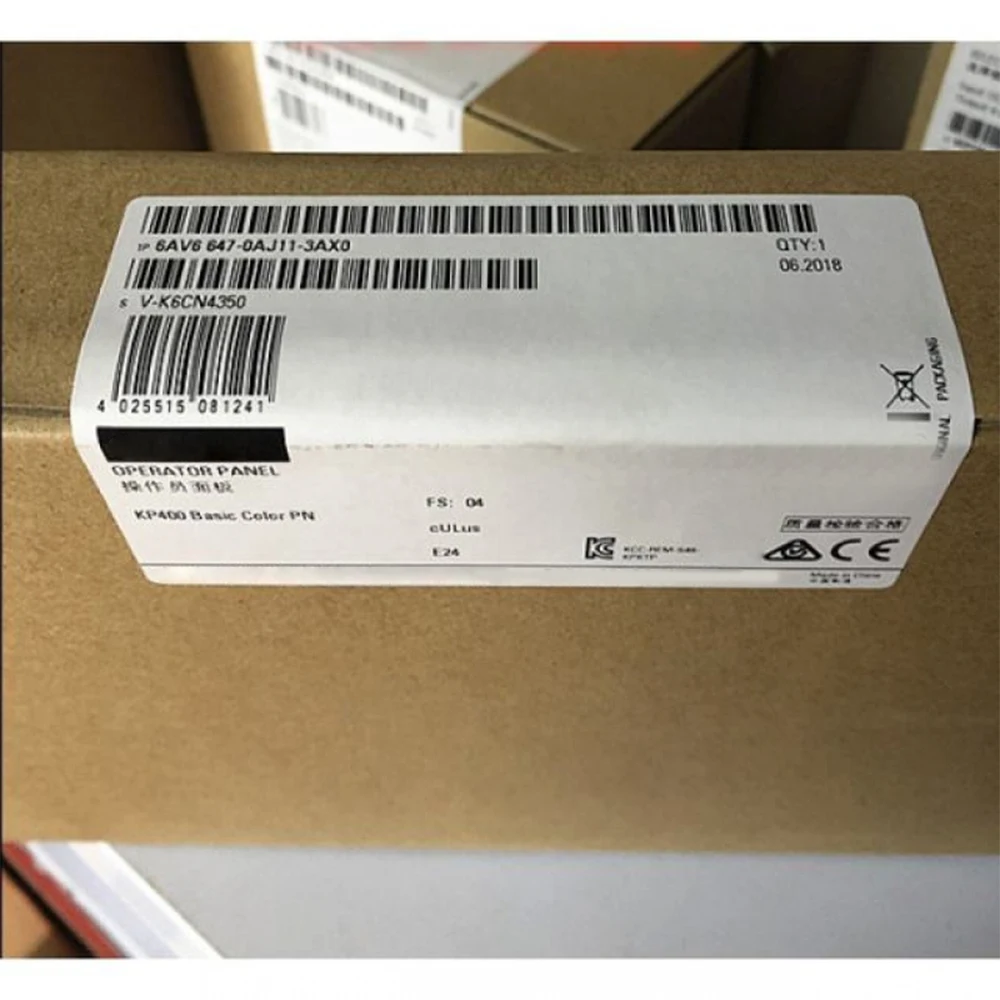 New In Box For Siemens 6AV6647-0AJ11-3AX0 HMI Touch Screen 6AV6 647-0AJ11-3AX0 Unopened
New In Box For Siemens 6AV6647-0AJ11-3AX0 HMI Touch Screen 6AV6 647-0AJ11-3AX0 Unopened