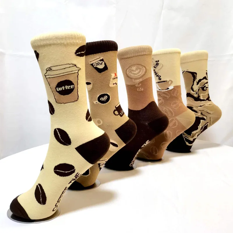 Autumn Winter Funny Women Socks Personality Coffee Comfortable Sweat-Absorbing Casual Socks Fashion Letters with Coffeetime Sock
Autumn Winter Funny Women Socks Personality Coffee Comfortable Sweat-Absorbing Casual Socks Fashion Letters with Coffeetime Sock