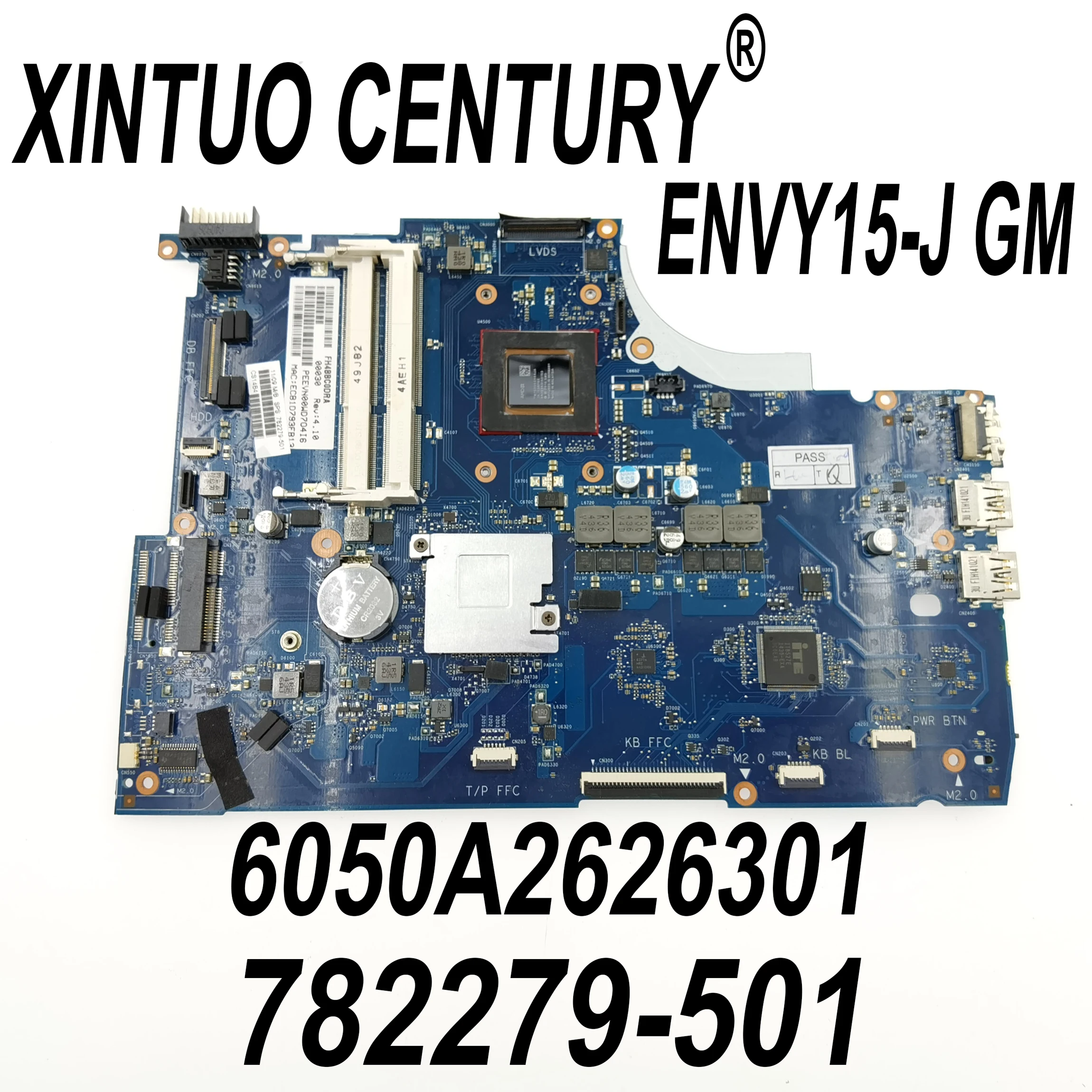 782279-601 782279-501 782279-001 для HP ENVY 15-J 15Q-Z M6-N материнская плата для ноутбука 6050A2626301 FX-7500 CPU DDR3 100% тест
782279-601 782279-501 782279-001 для HP ENVY 15-J 15Q-Z M6-N материнская плата для ноутбука 6050A2626301 FX-7500 CPU DDR3 100% тест