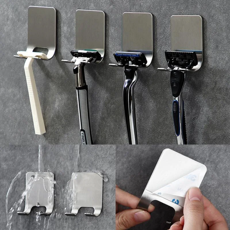 Razor Holder Bathroom Home Gadgets Stainless Steel Useful Things for Kitchen Organizer and Storage Container Self Adhesive Hook 
Razor Holder Bathroom Home Gadgets Stainless Steel Useful Things for Kitchen Organizer and Storage Container Self Adhesive Hook