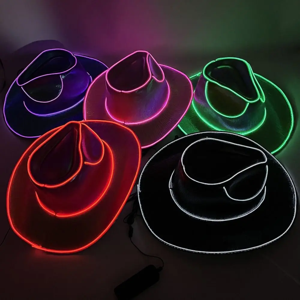 Disco Party Concert Wireless Led Cowboy Hat Halloween Dress Up Neon Space Iridescent Jazz Hat Cosplay Unisex Led Cowgirl Hat
Disco Party Concert Wireless Led Cowboy Hat Halloween Dress Up Neon Space Iridescent Jazz Hat Cosplay Unisex Led Cowgirl Hat