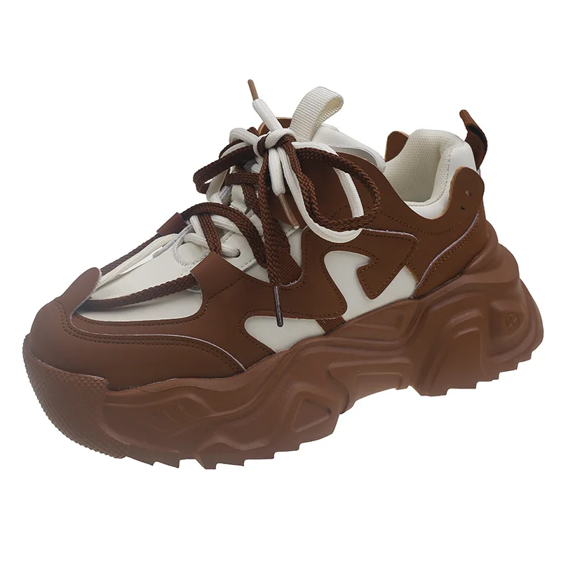 Genuine Leather Sneakers Women's 2023 Autumn New Student Lightweight Platform Heightened Daddy Shoes
Genuine Leather Sneakers Women's 2023 Autumn New Student Lightweight Platform Heightened Daddy Shoes