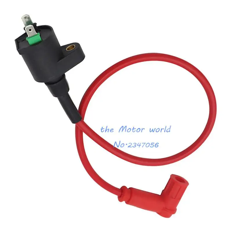 VODOOL Motorcycle High Performance Ignition Coil Wire Spark Plug for GY6 50 125 150cc Scooter Moped Kart 540mm
VODOOL Motorcycle High Performance Ignition Coil Wire Spark Plug for GY6 50 125 150cc Scooter Moped Kart 540mm