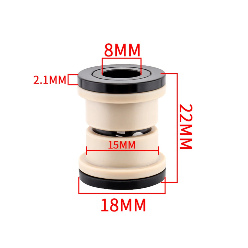 1pc MTB DH Bicycle Aluminum Alloy + Rubber Rear Shock DU Absorber Bushing Kit For Fox Rockshox 22-68mm Bicycle Accessories
1pc MTB DH Bicycle Aluminum Alloy + Rubber Rear Shock DU Absorber Bushing Kit For Fox Rockshox 22-68mm Bicycle Accessories
